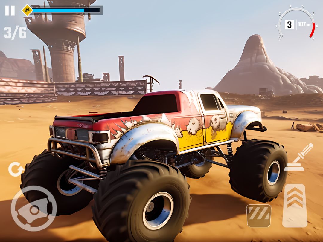 Screenshot of 4x4 Monster Truck Racing Games
