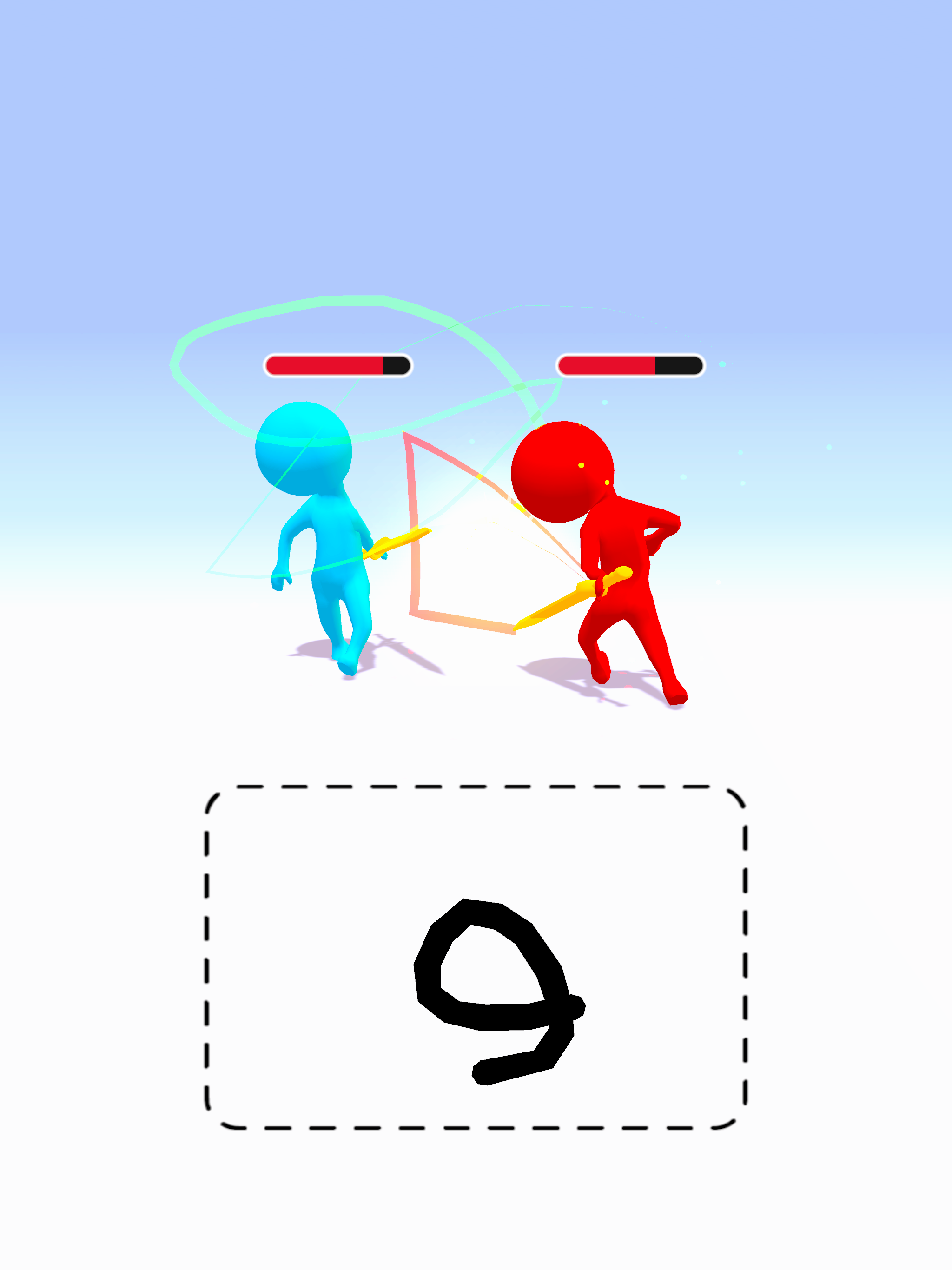Screenshot of Draw Duel