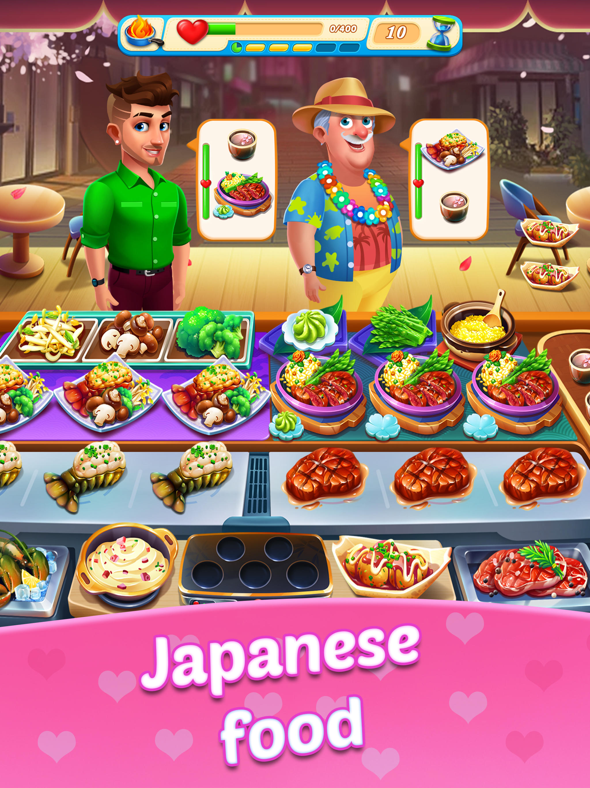 Screenshot of Cooking Kawaii - cooking games