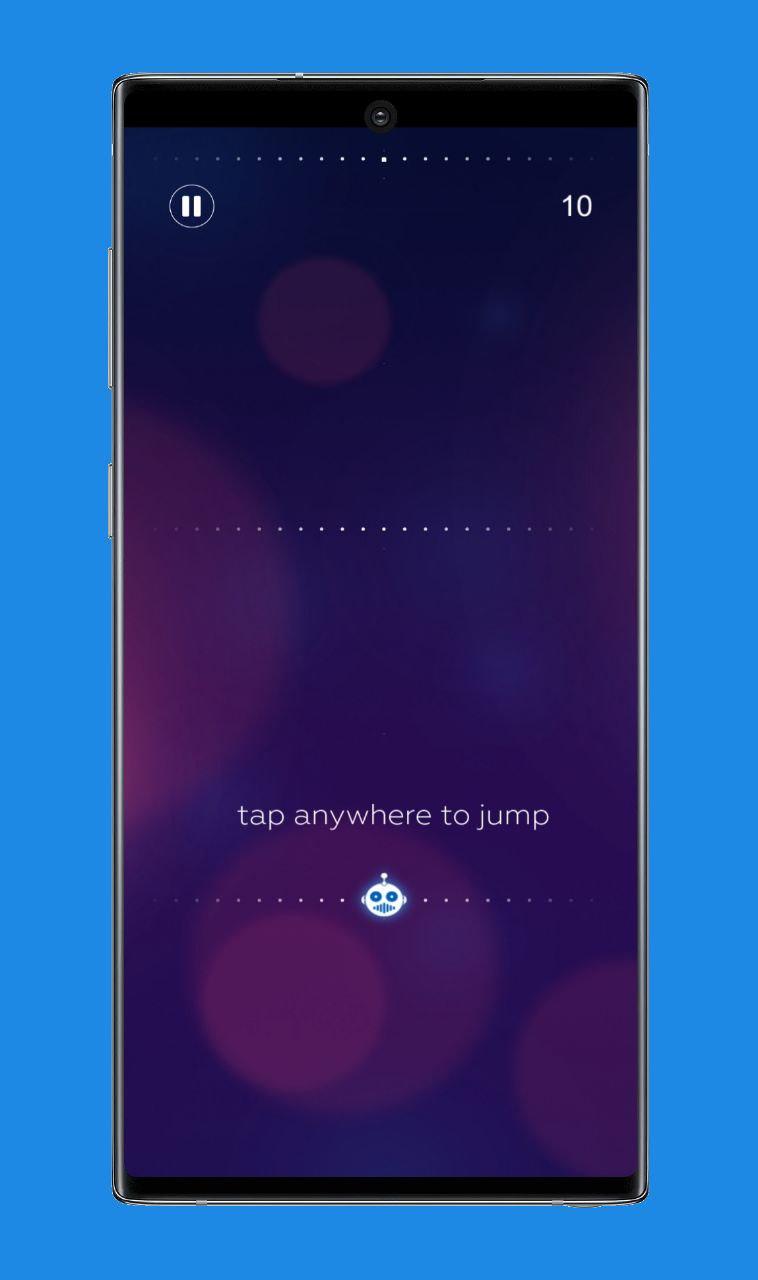 Cuplikan Layar Game Climbing Dot