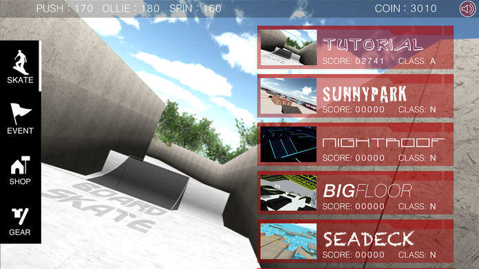 Board Skate Game Screenshot