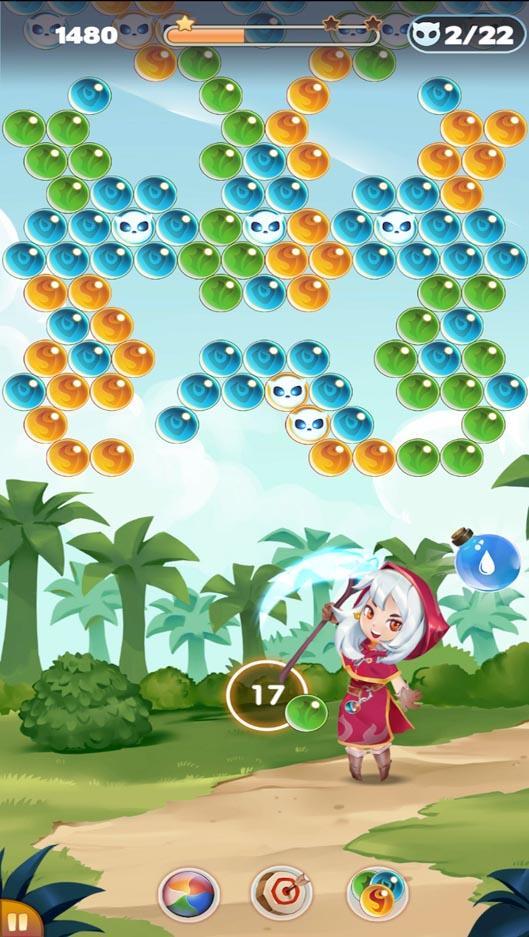 Bubble Shooter: Witch Story screenshot game