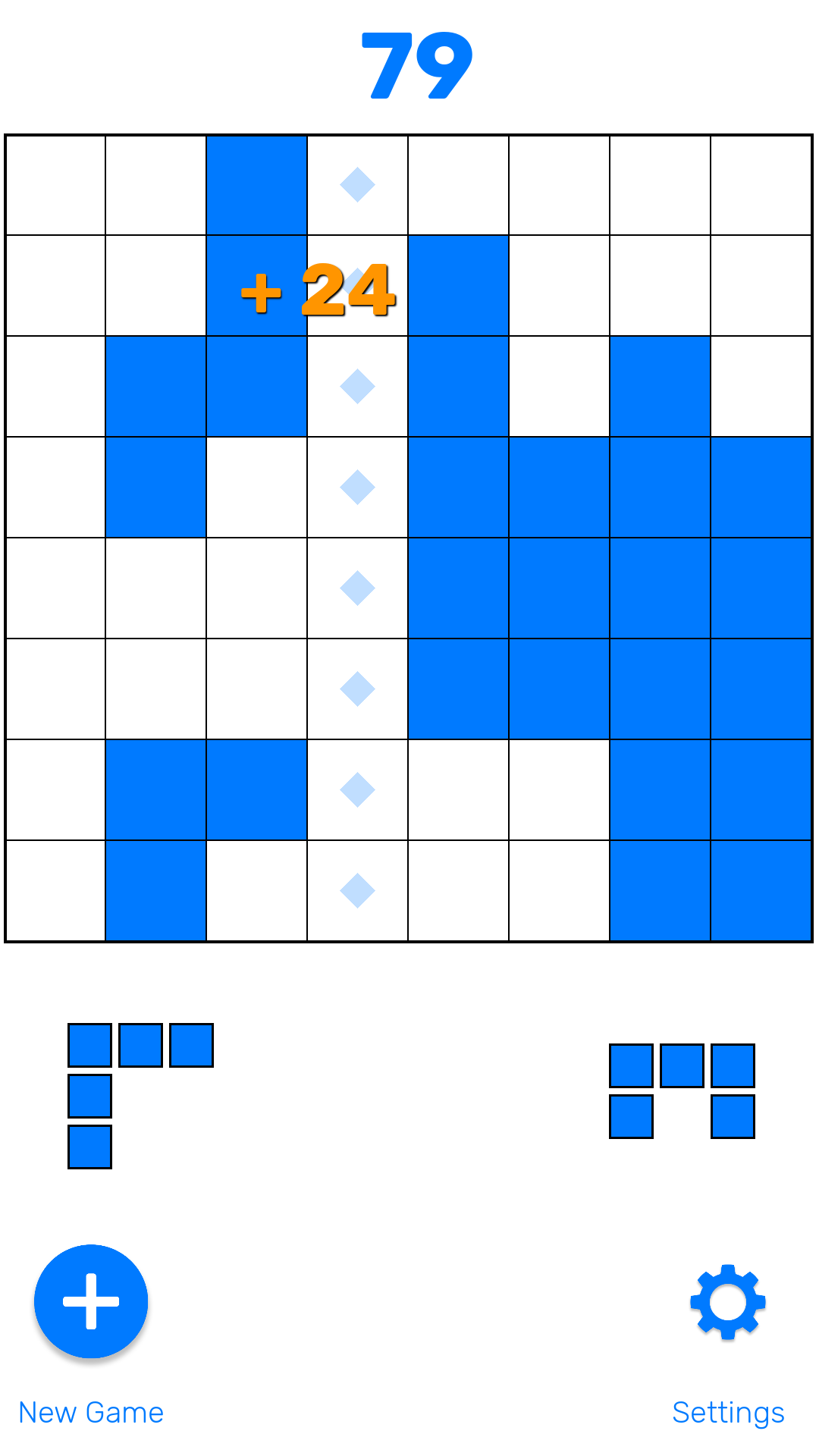 Screenshot 1 of Block Puzzle - Klasikong Estilo 2.13