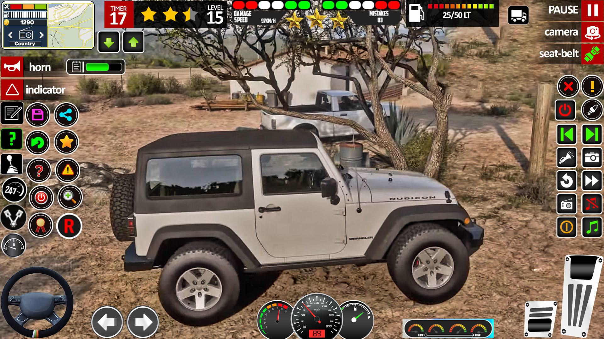 US Jeep Simulator Jeep Games Game Screenshot