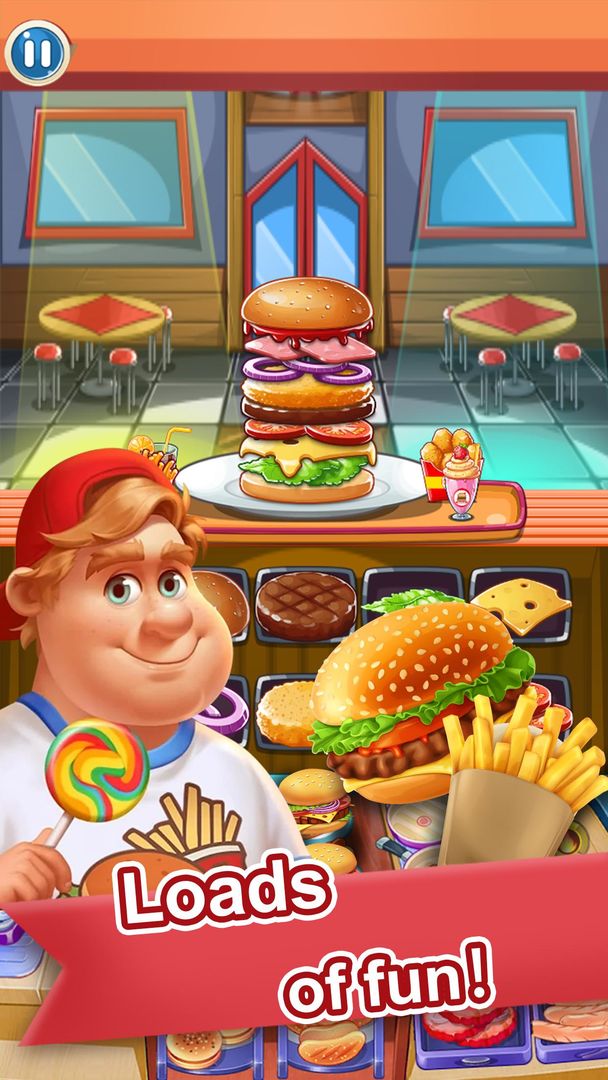 Screenshot of Hungry Burger - Cooking Games