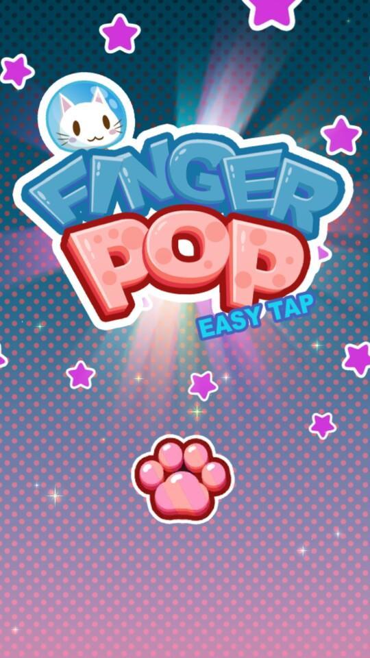 핑거팝(finger-pop) 리듬 액션 슈팅 게임 Game Screenshot