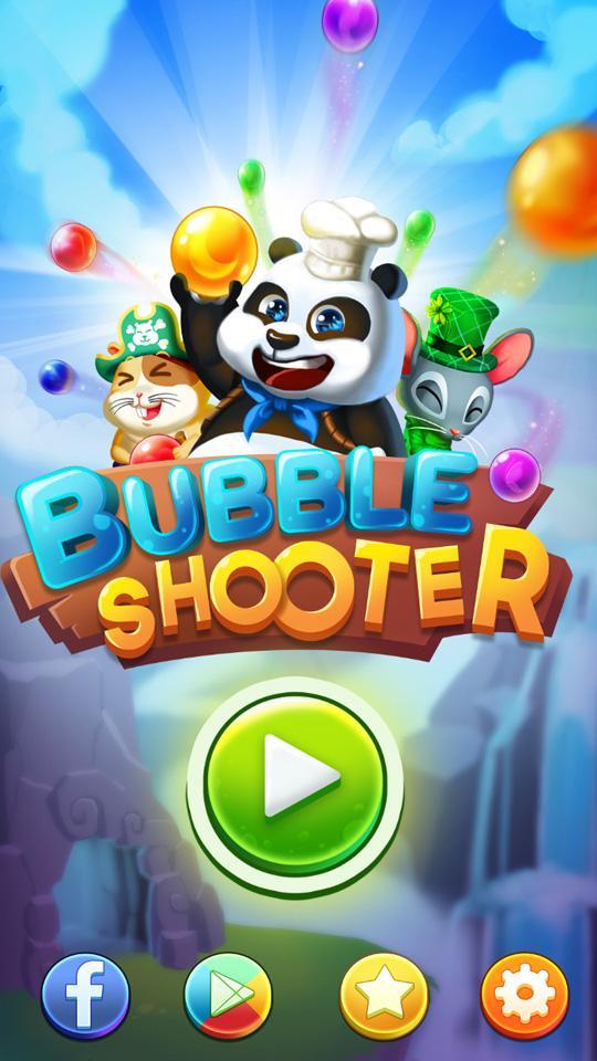 Bubble shooter遊戲截圖