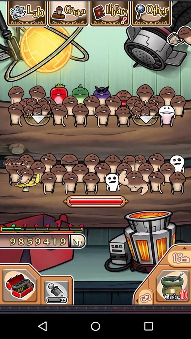 NEO Mushroom Garden screenshot game