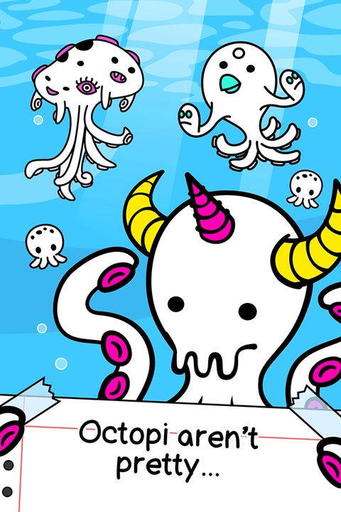 Screenshot 1 of ការវិវត្តន៍ Octopus: ហ្គេមទំនេរ 1.2.43