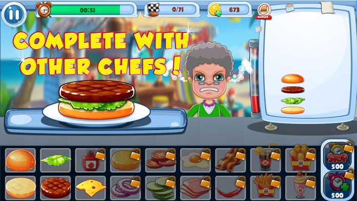 Burger Shop Игры С Фаст Фудом Мобильная Версия Андроид IOS Апк.