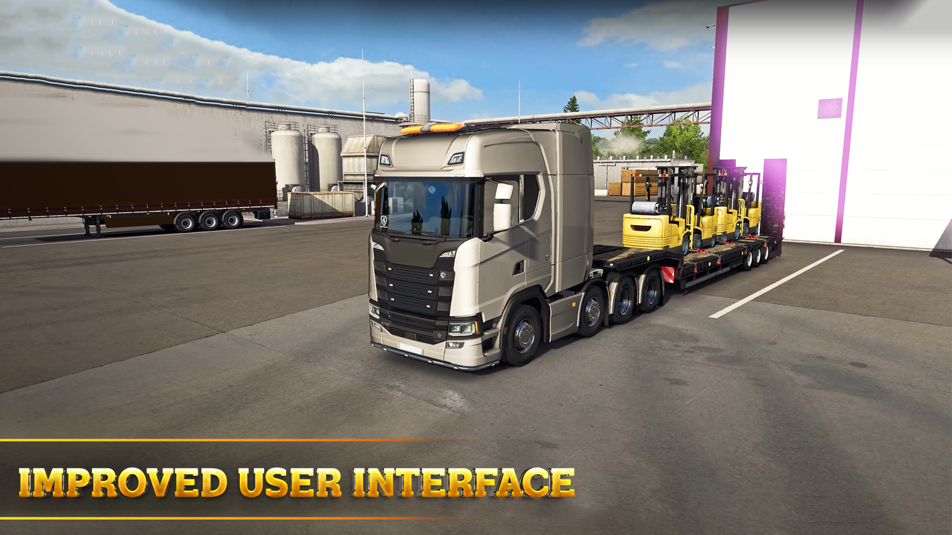 Screenshot of Truck Sim 2023: Transporter
