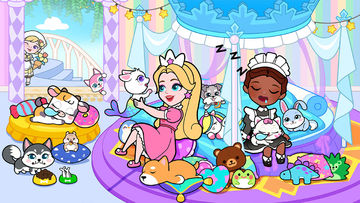 剪纸公主的梦幻城堡 遊戲截圖