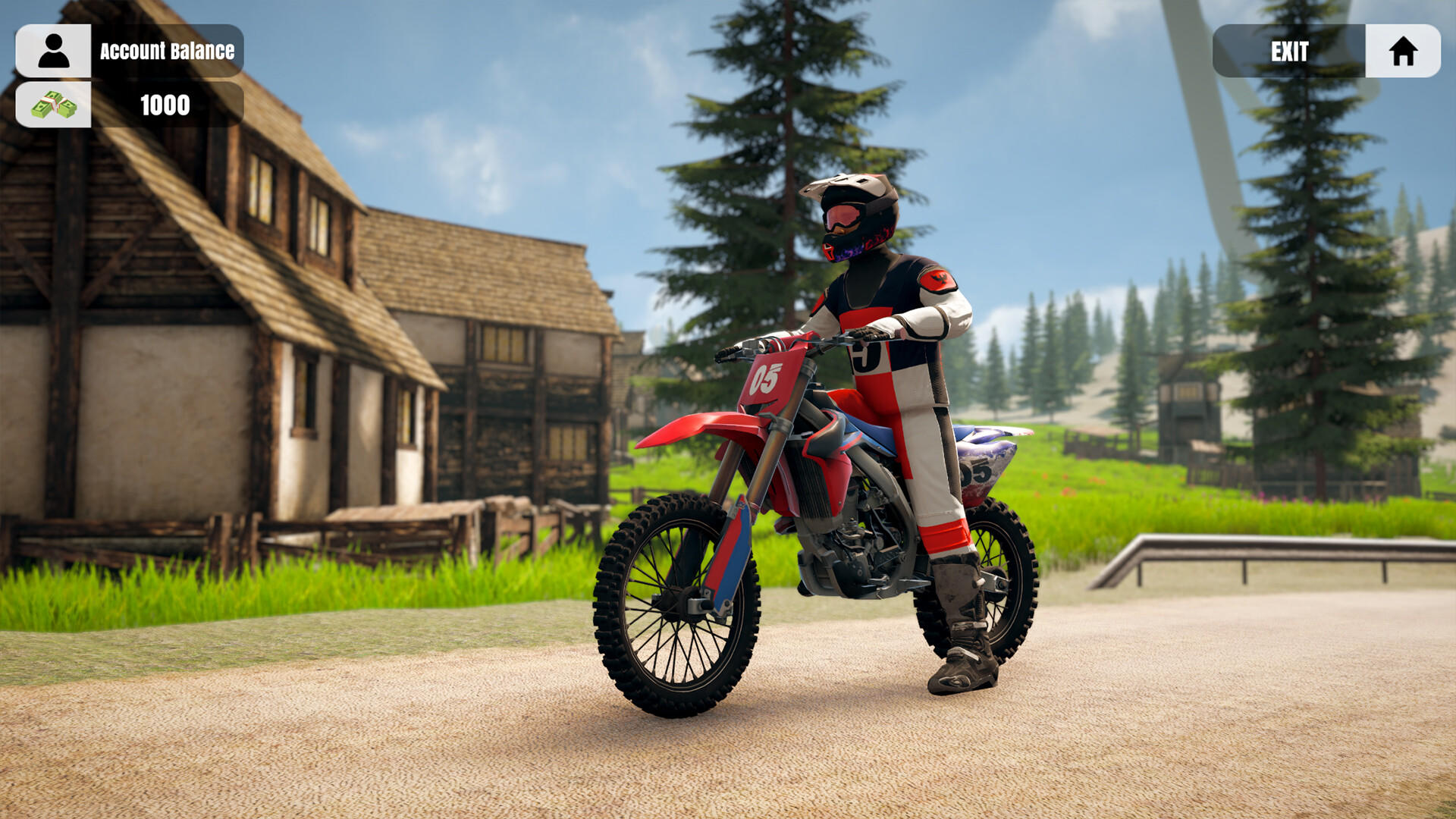 Dirt Bike Racer Simulator 게임 스크린 샷