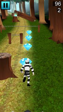 Police Chase Endless Runner Game Screenshot