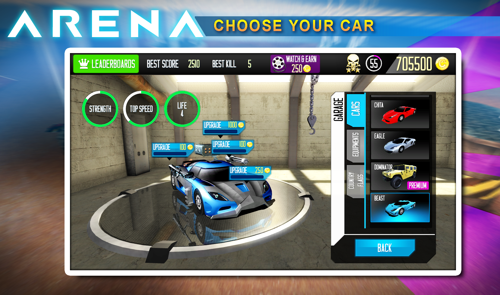 Screenshot 1 of Arena.io Cars Guns ออนไลน์ MMO 1.34