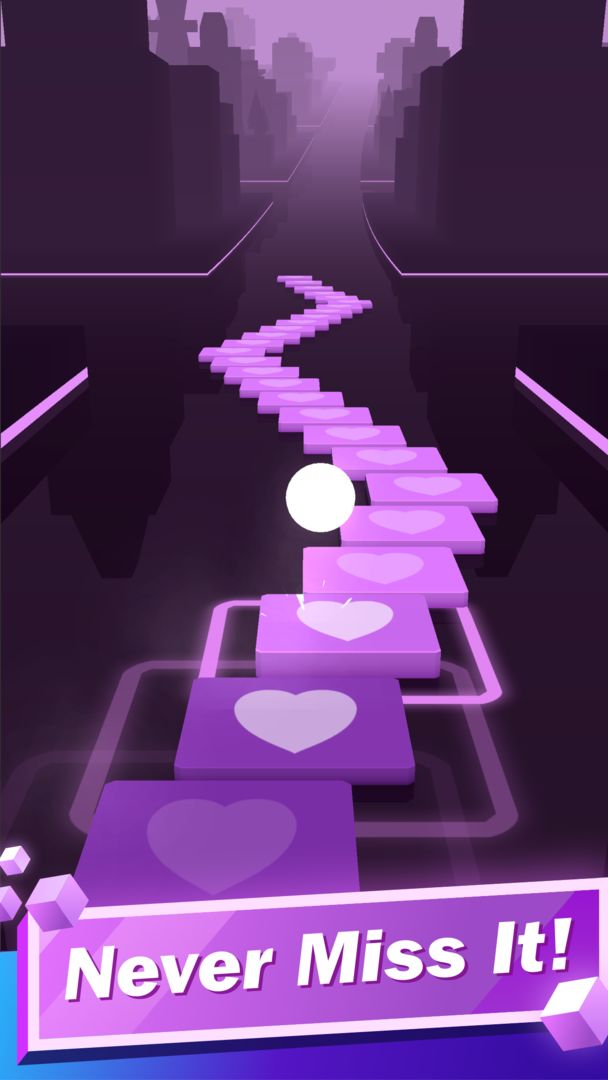 Screenshot of Beat Tiles - Magic Hop