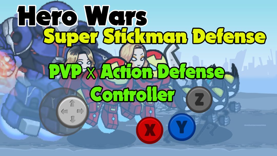 HERO WARS SuperStickmanDefense screenshot game