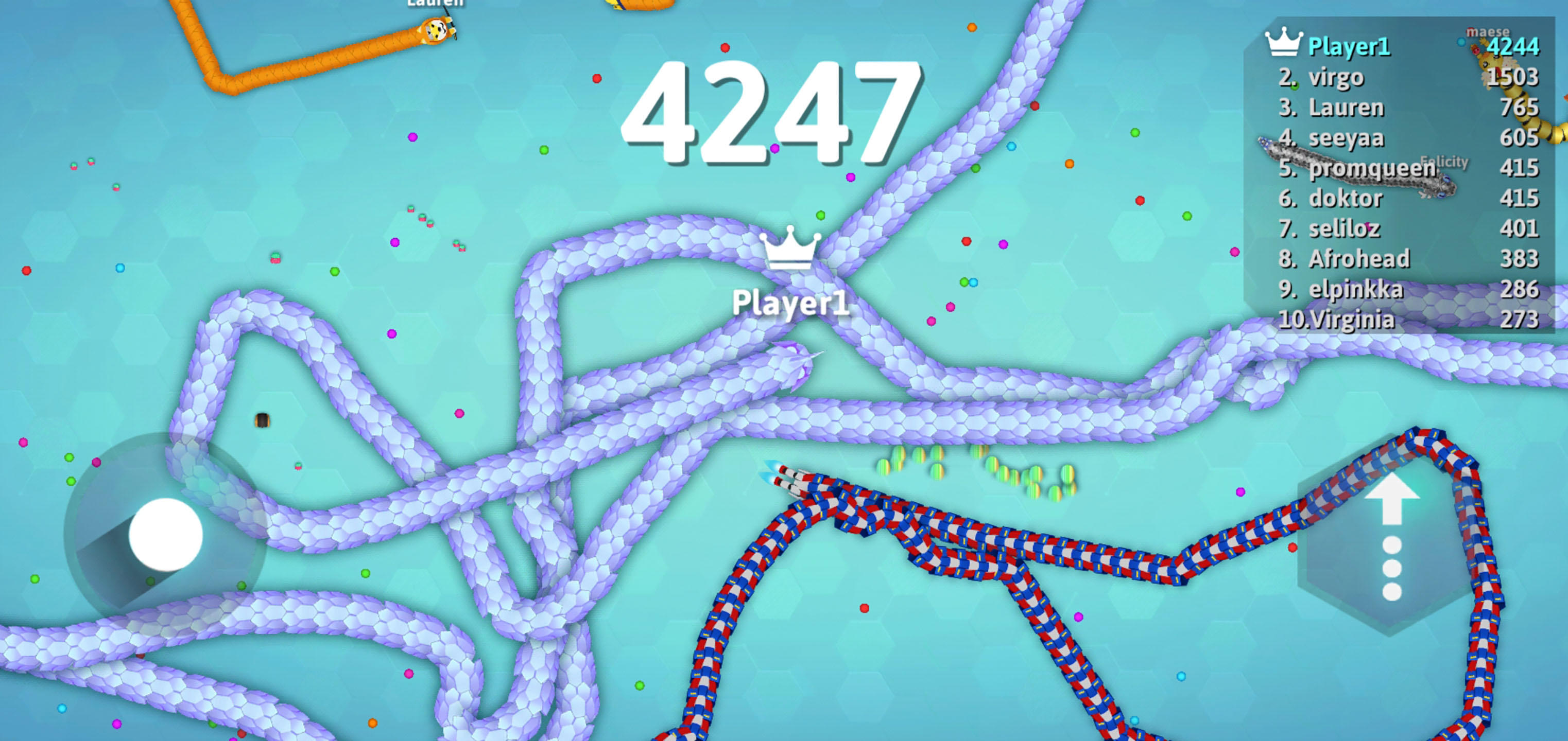 Snake.io - Fun Snake .io Games Game Screenshot