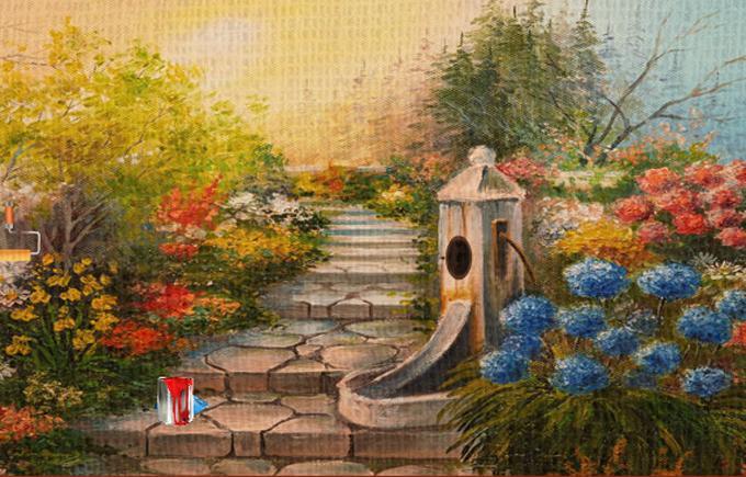 Cuplikan Layar Game Escape Games Painter Villa