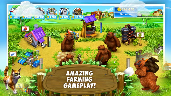 Farm Frenzy 3: Russian Village Game Screenshot