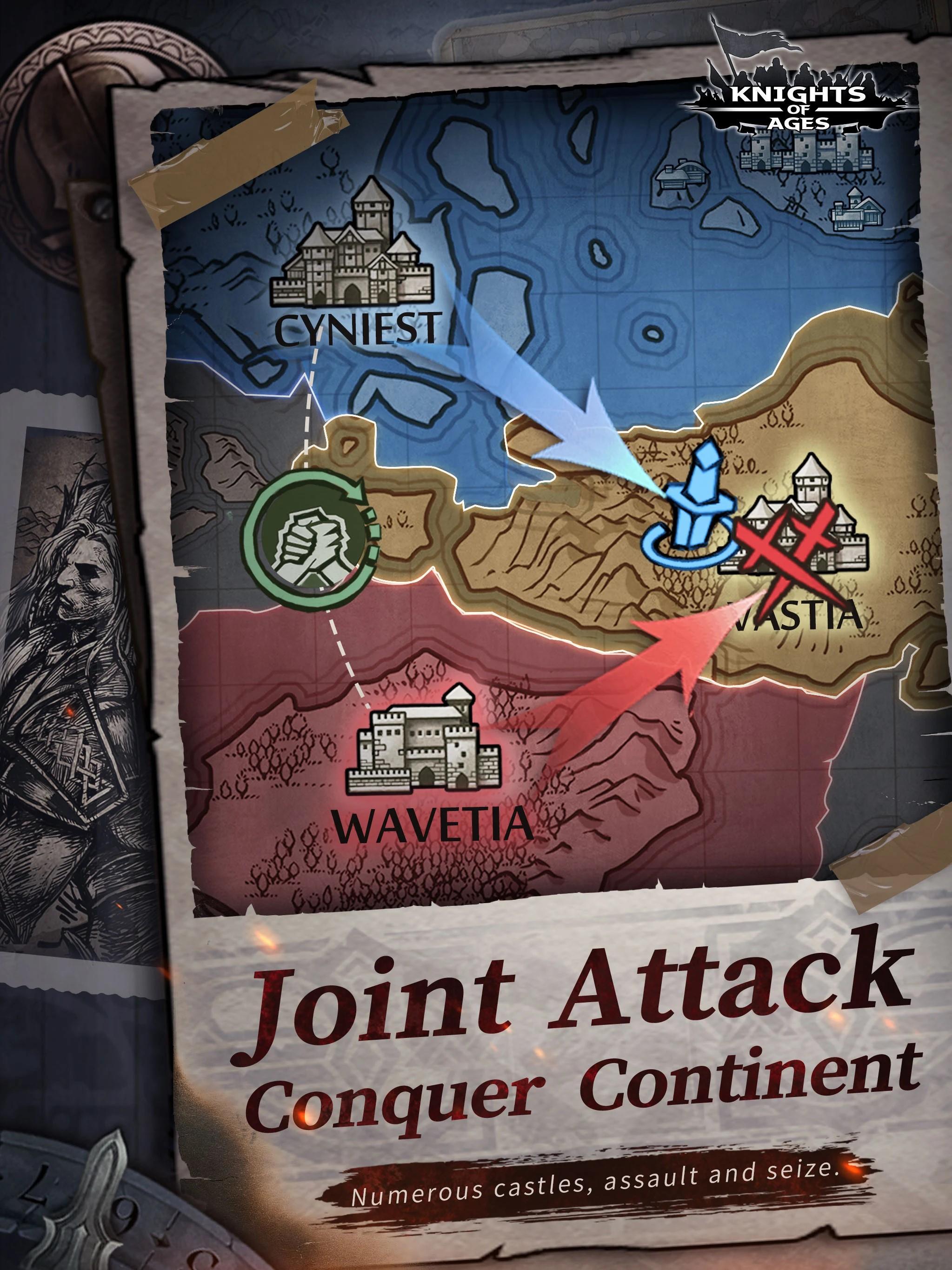 Knights of Ages:Turnbased SRPG Game Screenshot