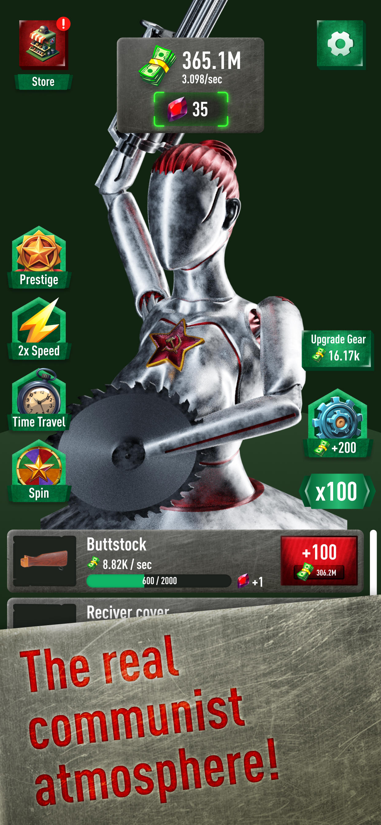 Screenshot of Idle USSR robots — atomic war