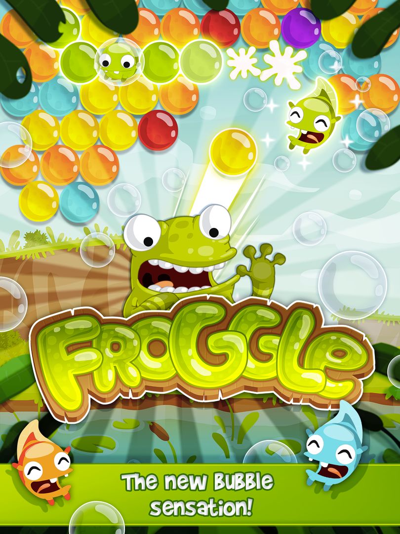 Froggle - Bubble game 게임 스크린 샷