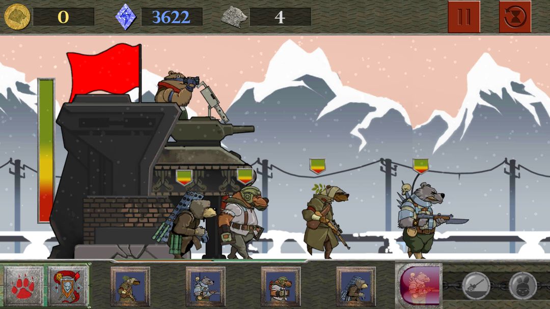 Bears vs Vampires screenshot game