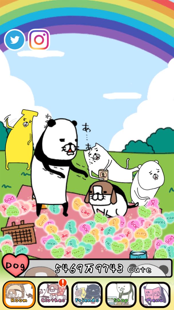 Panda and Dog: Anywhere Dog Cu遊戲截圖