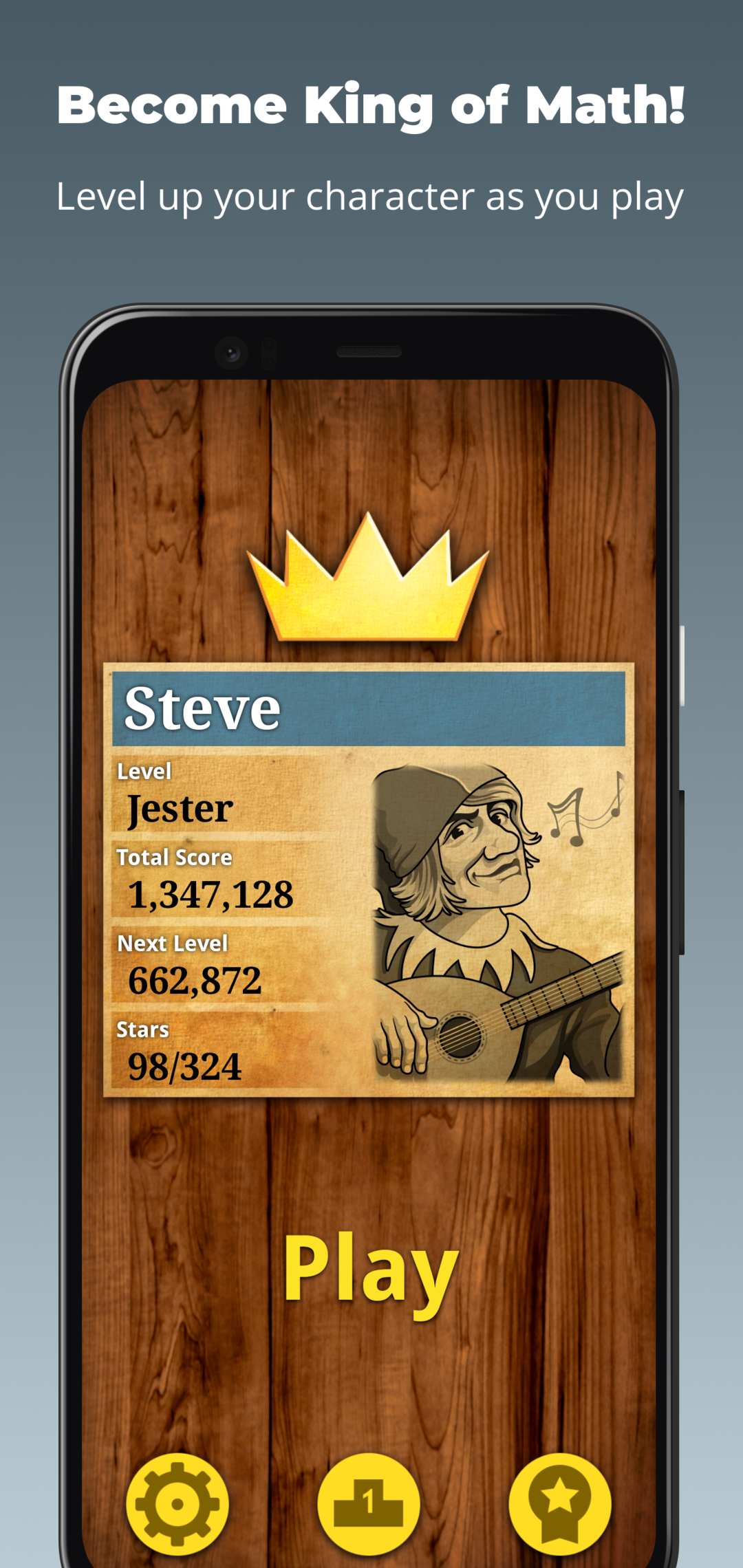 King of Math Game Screenshot