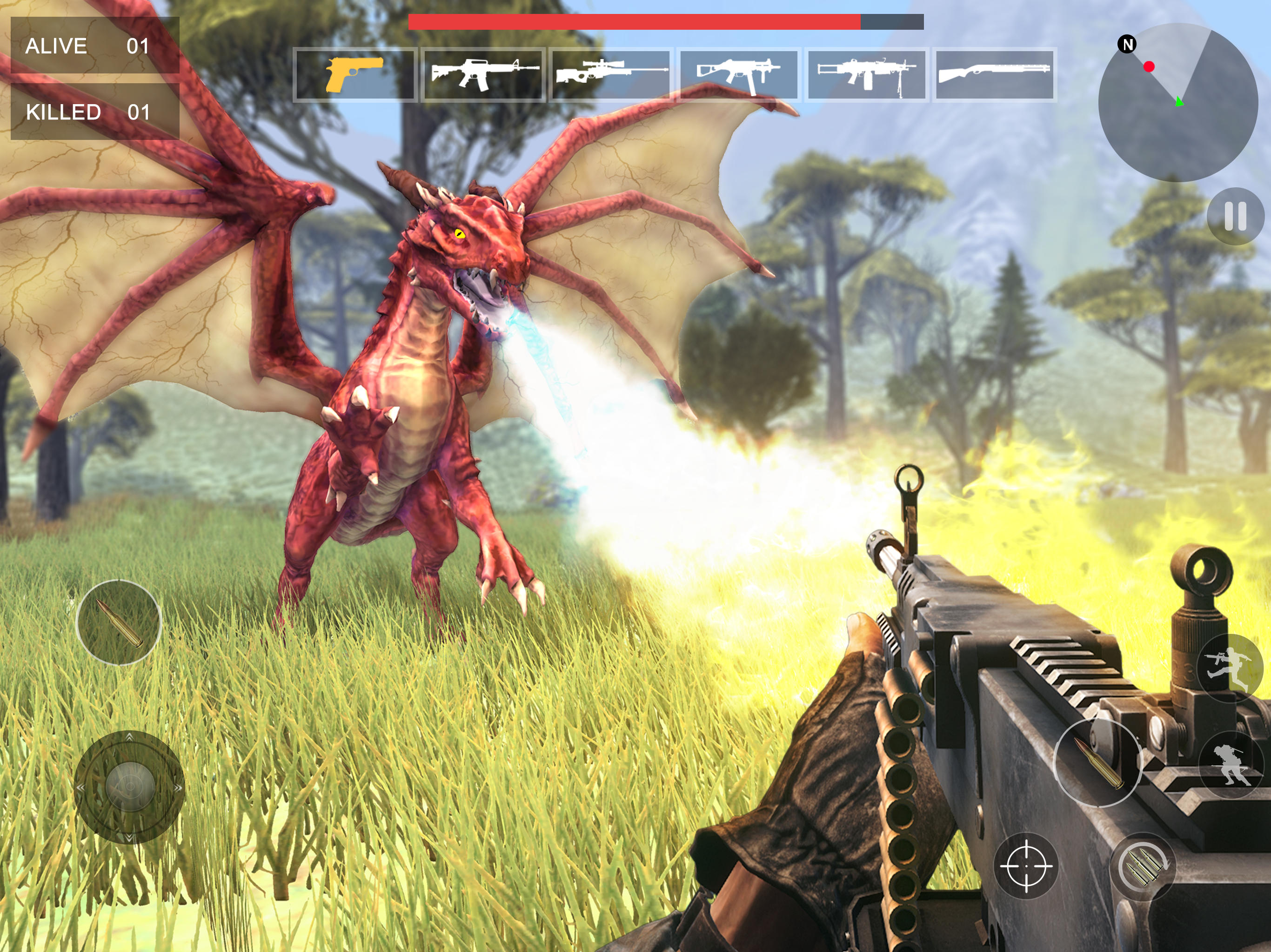 Dragon Hunter - Monster World Game Screenshot