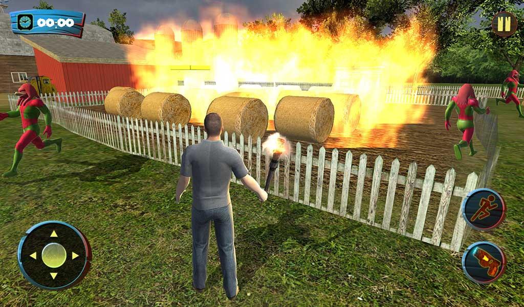 Angry Ugandan Knuckles Game Screenshot