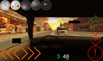Taxi Driver Game Screenshot