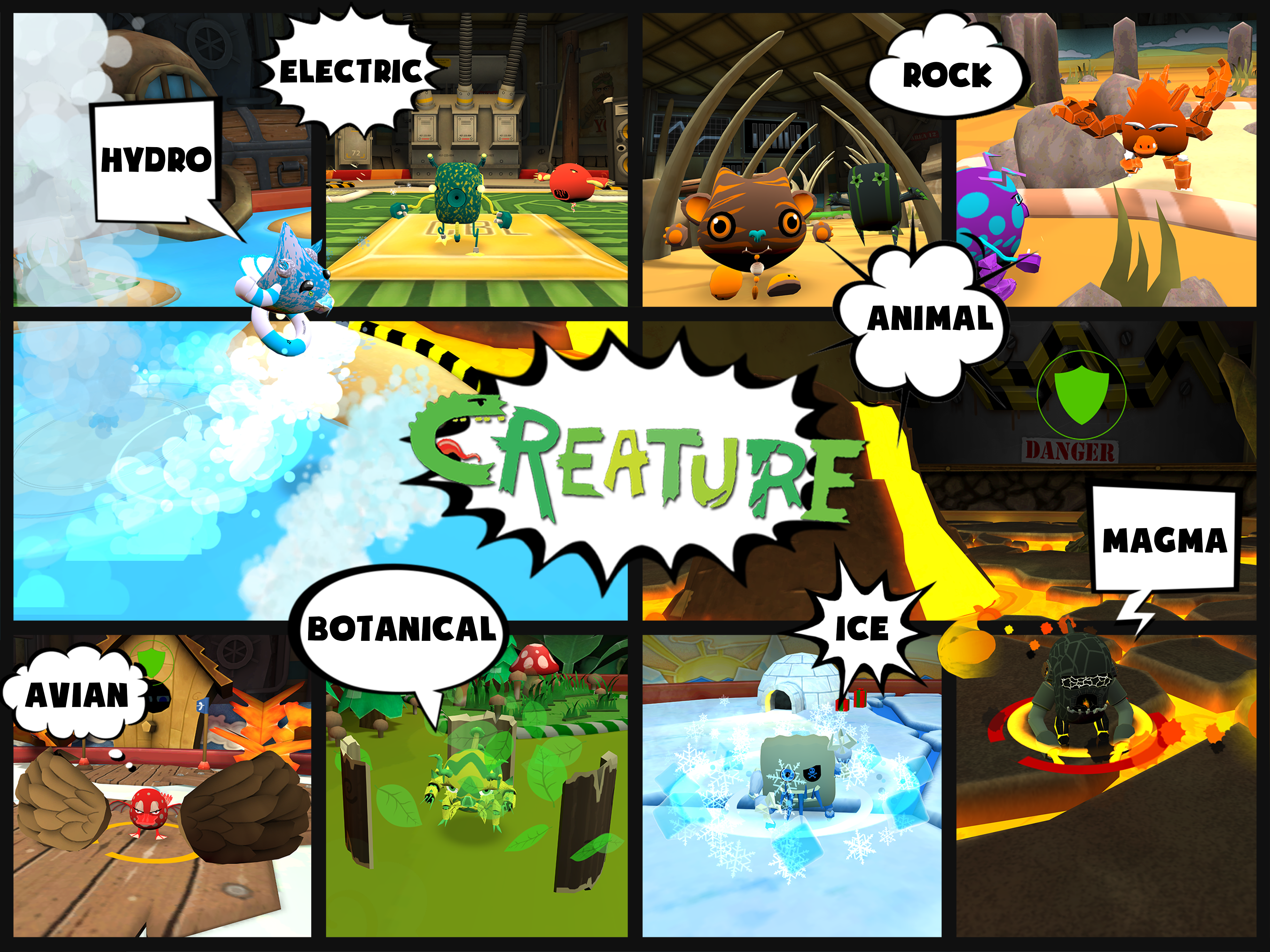 怪兽作战实验室 Game Screenshot