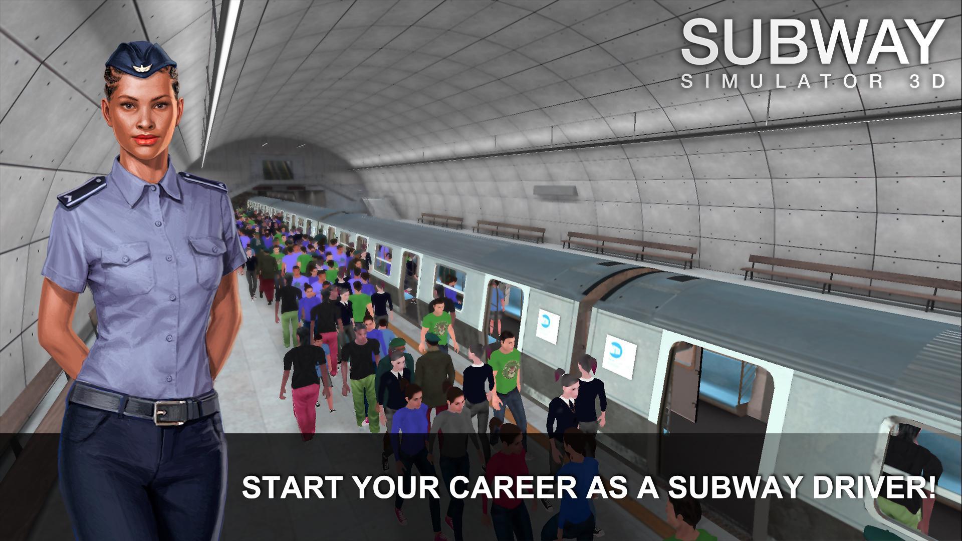 Screenshot 1 of รถไฟใต้ดิน Simulator 3D 3.10.0