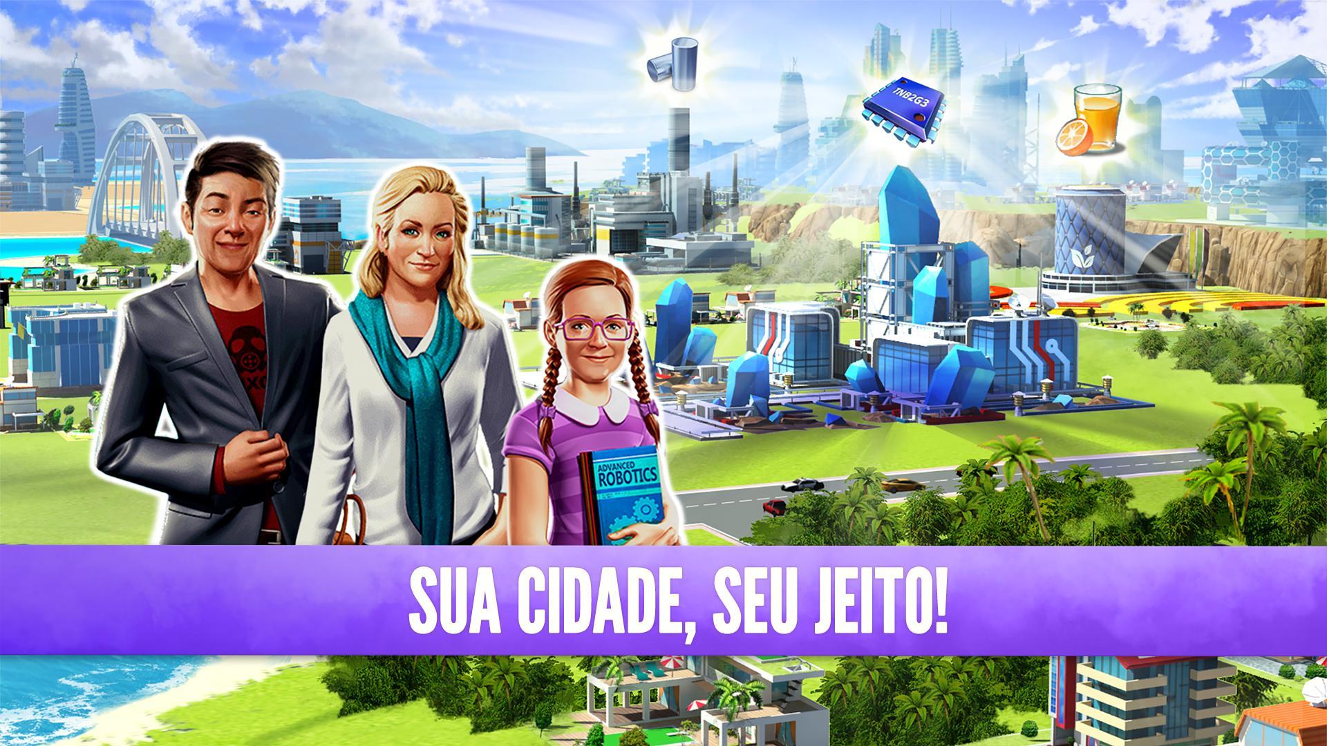 Captura de Tela do Jogo Little Big City 2