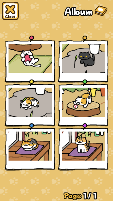 Captura de Tela do Jogo Neko Atsume: Kitty Collector