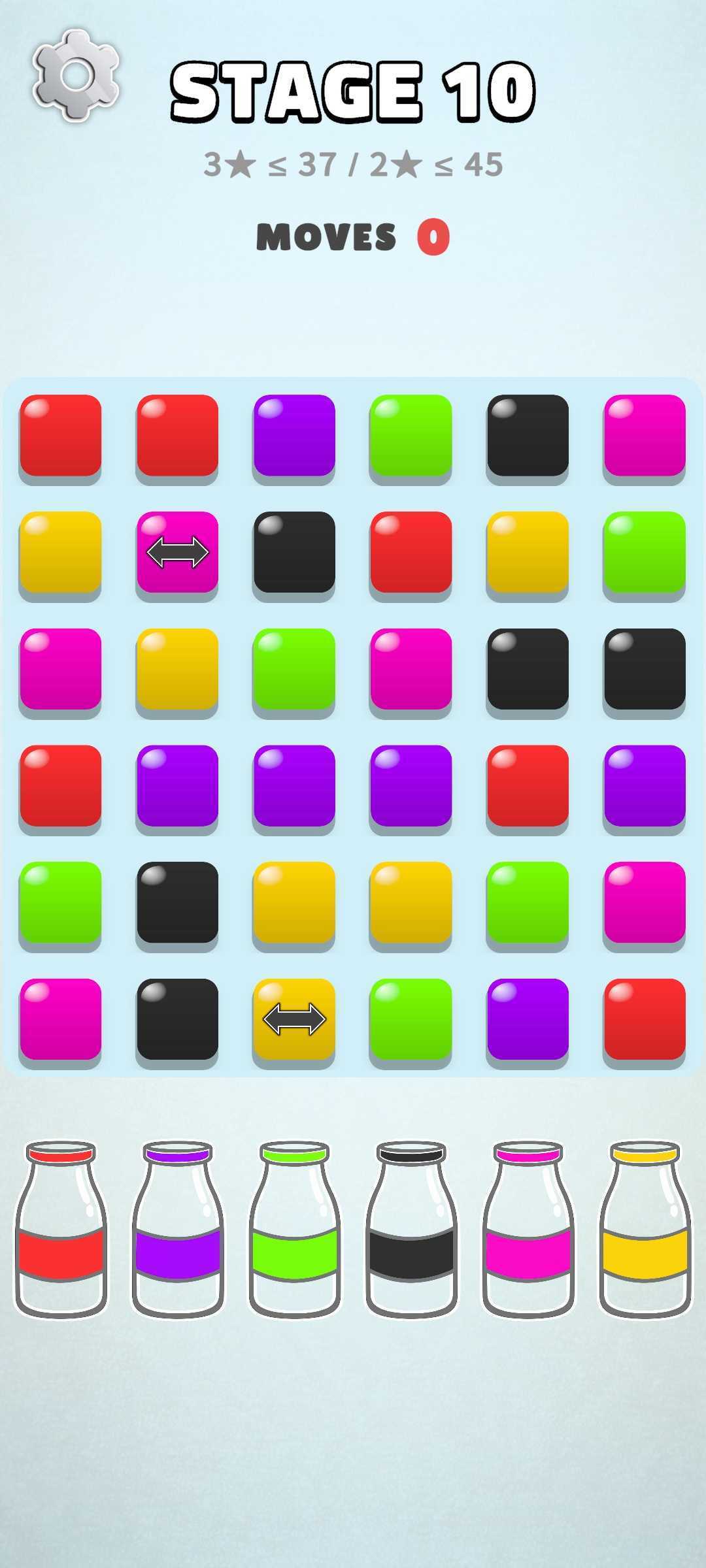 Cuplikan Layar Game Jelly in Line
