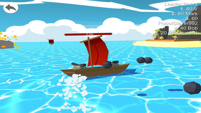 Raft Battle Boom ゲームのスクリーンショット