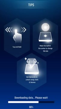 Chris Brown Music Tiles Hop Game Screenshot