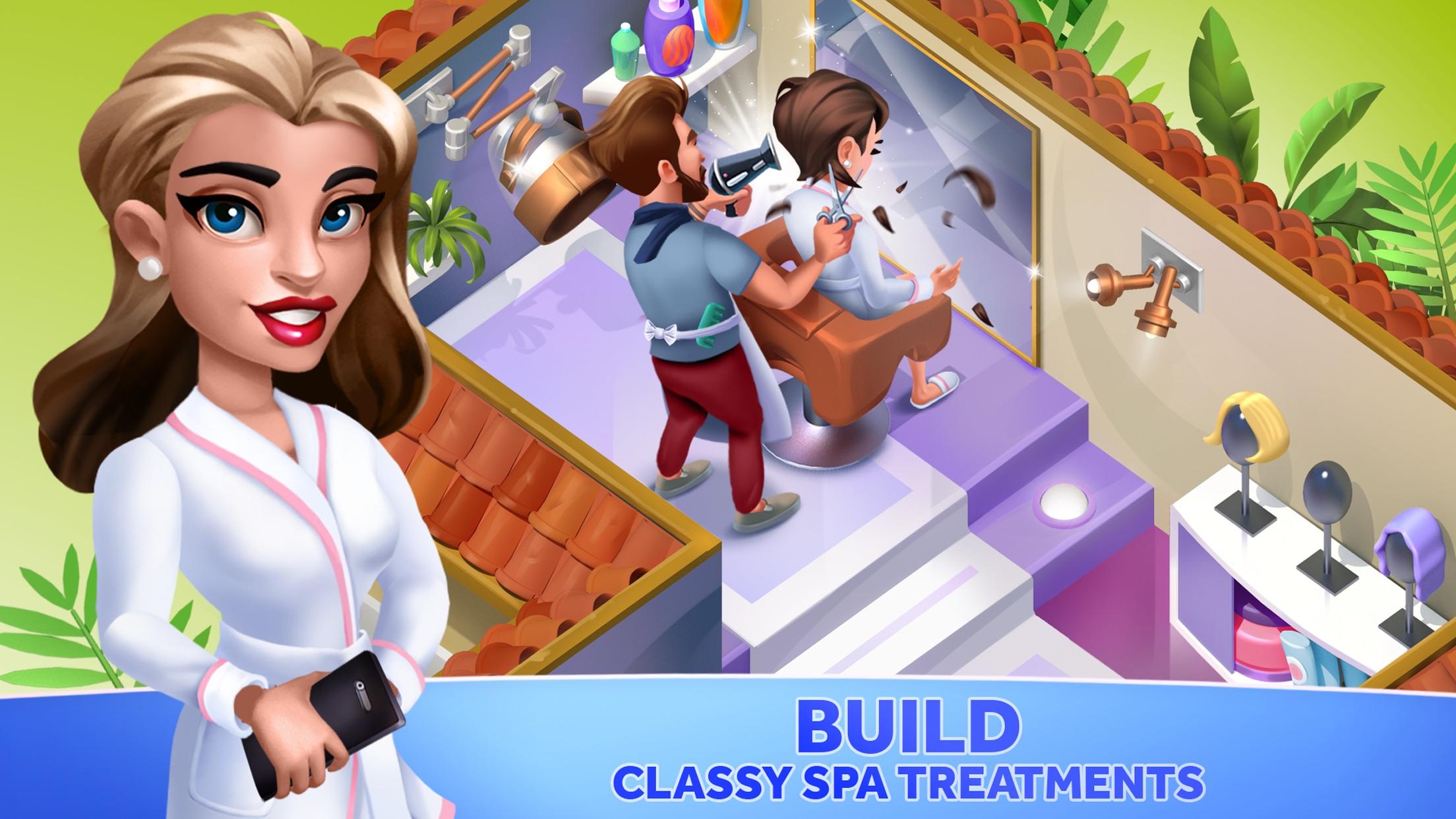 My Spa Resort: Grow & Build Game Screenshot