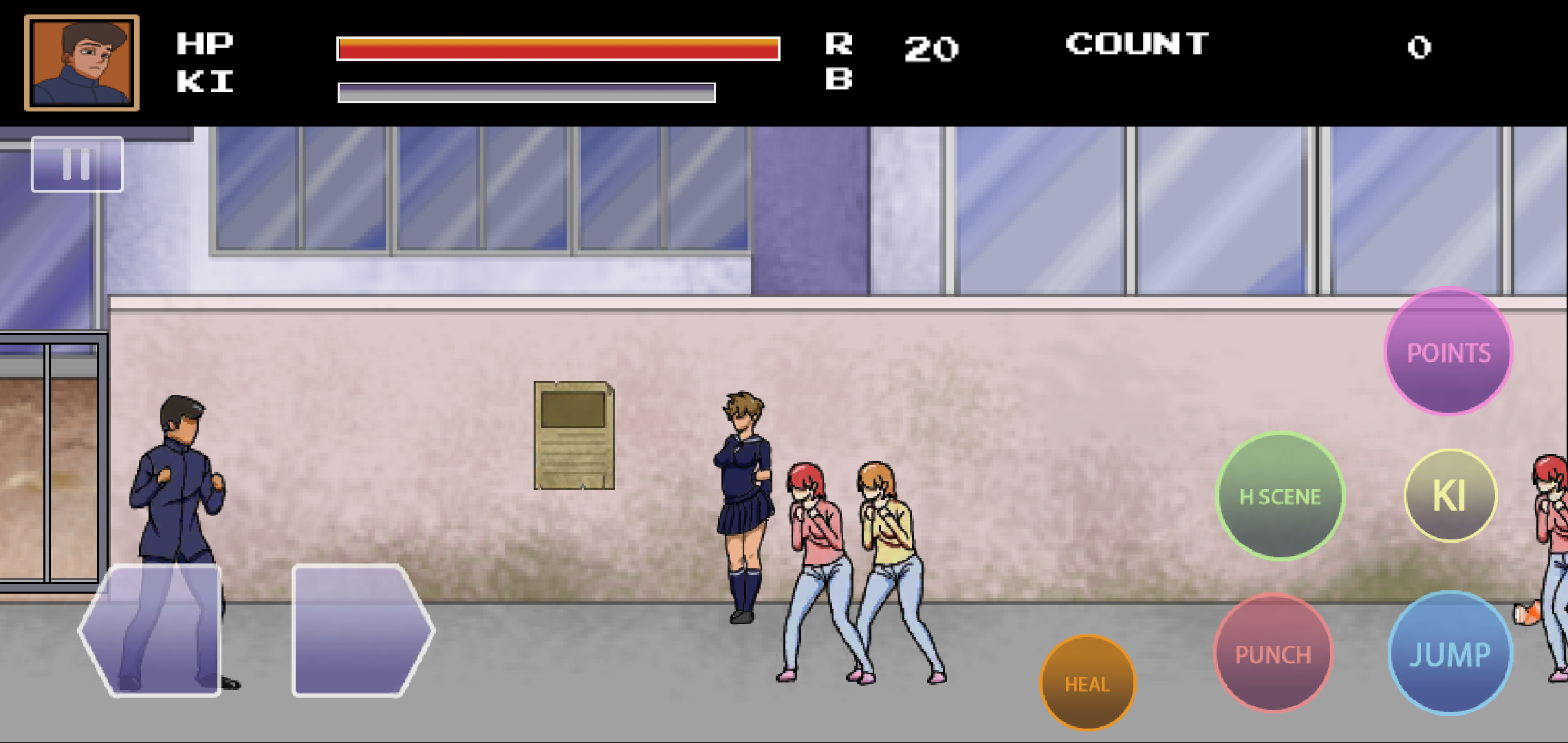 College Brawl Girl Character APK for Android Download