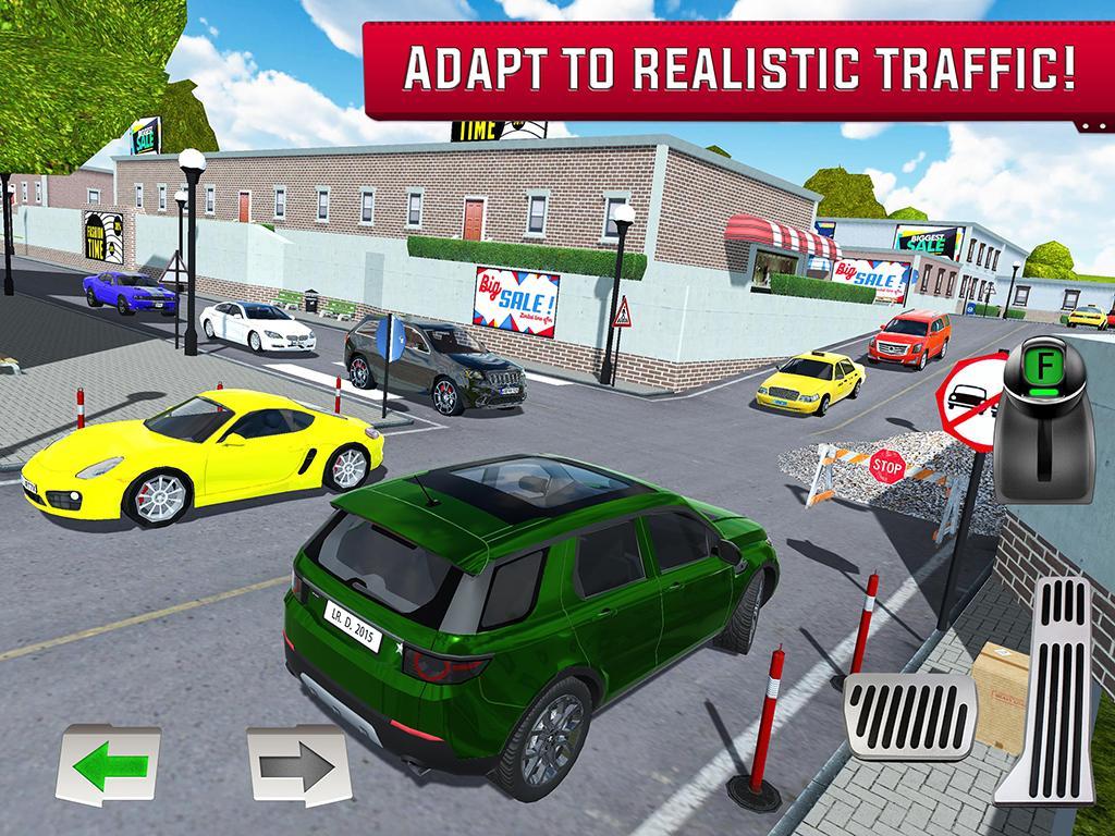 Crash City: Heavy Traffic Driv Game Screenshot