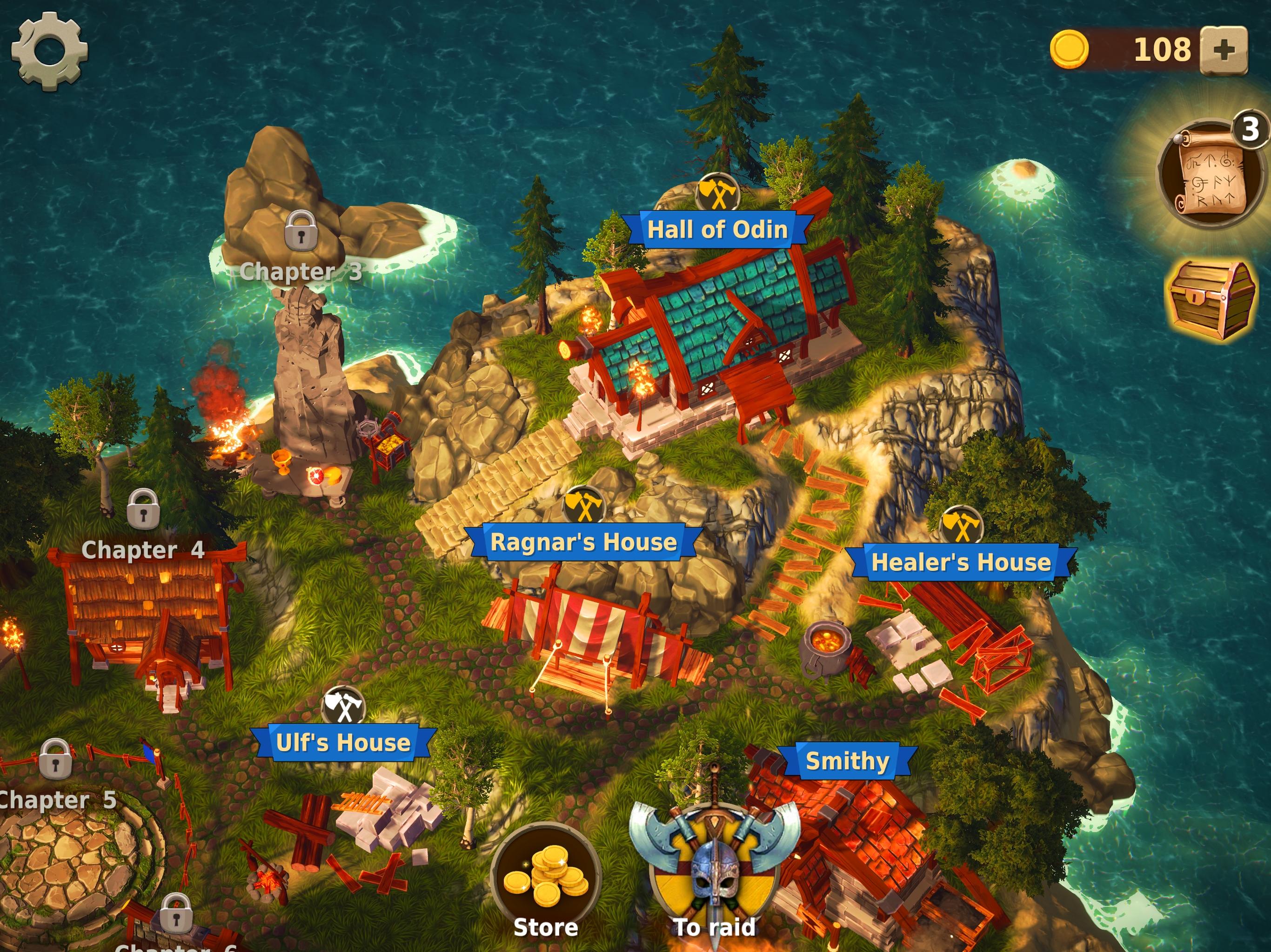 Скриншот игры Cat Viking - Ragnarok Loop