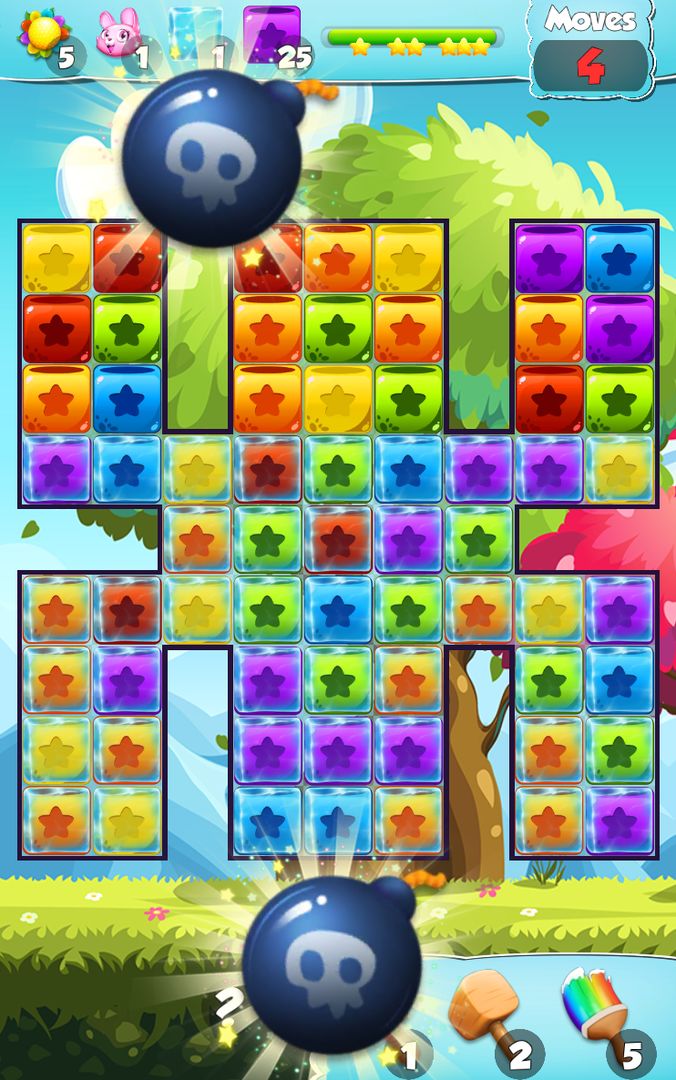Screenshot of Toys Cubes Blast: Collapse Logic Puzzles Block Pop