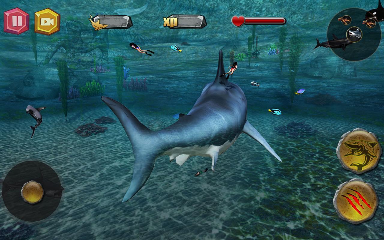 Cuplikan Layar Game Shark.io