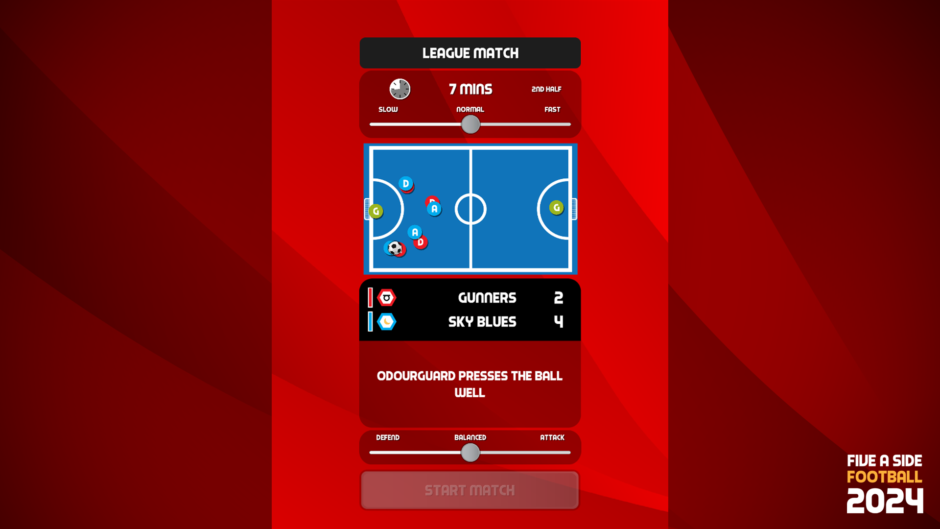 Jogo de futebol de futebol 2024 versão móvel andróide iOS apk baixar  gratuitamente-TapTap
