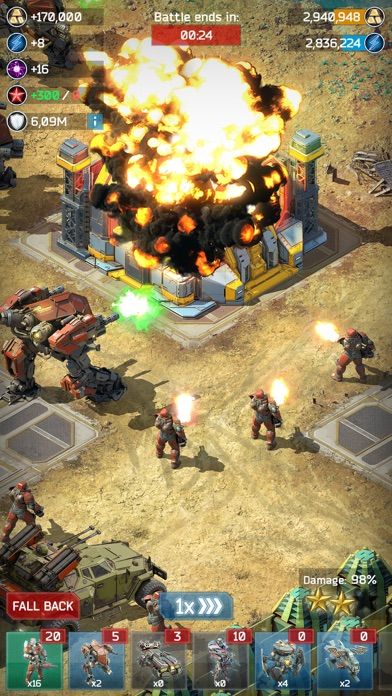 Battle for the Galaxy War Game screenshot game