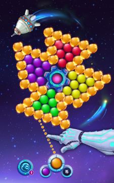 Mega Bubble Spin Game Screenshot