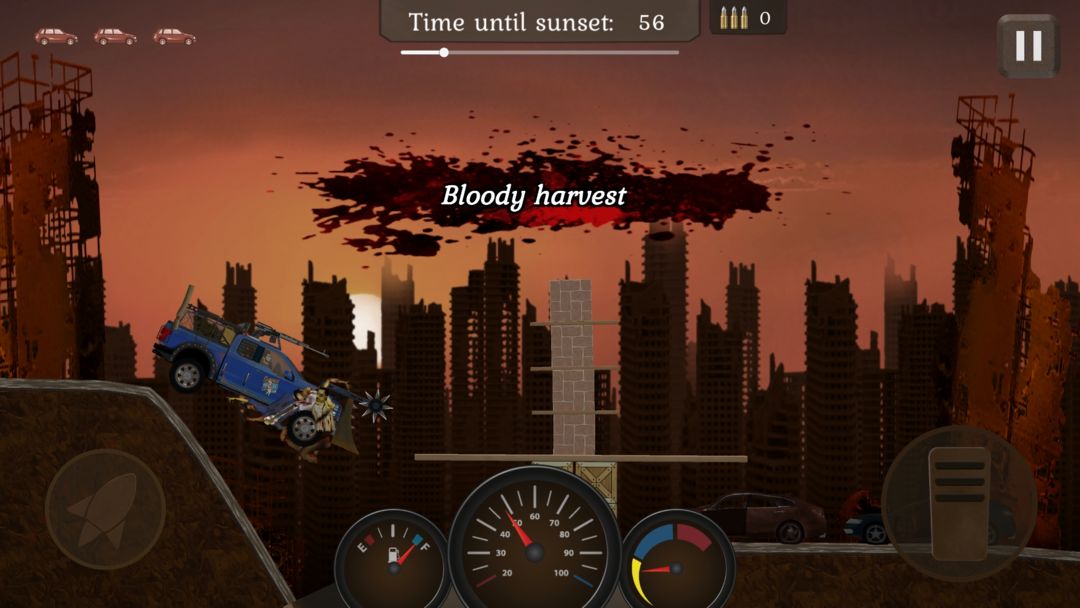 Zombie Metal Racing 게임 스크린 샷